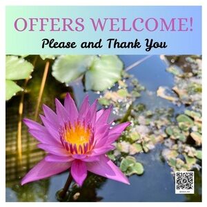 Offers welcome! Thoughtful offers considered, keeping in mind Poshmark fees. TU!